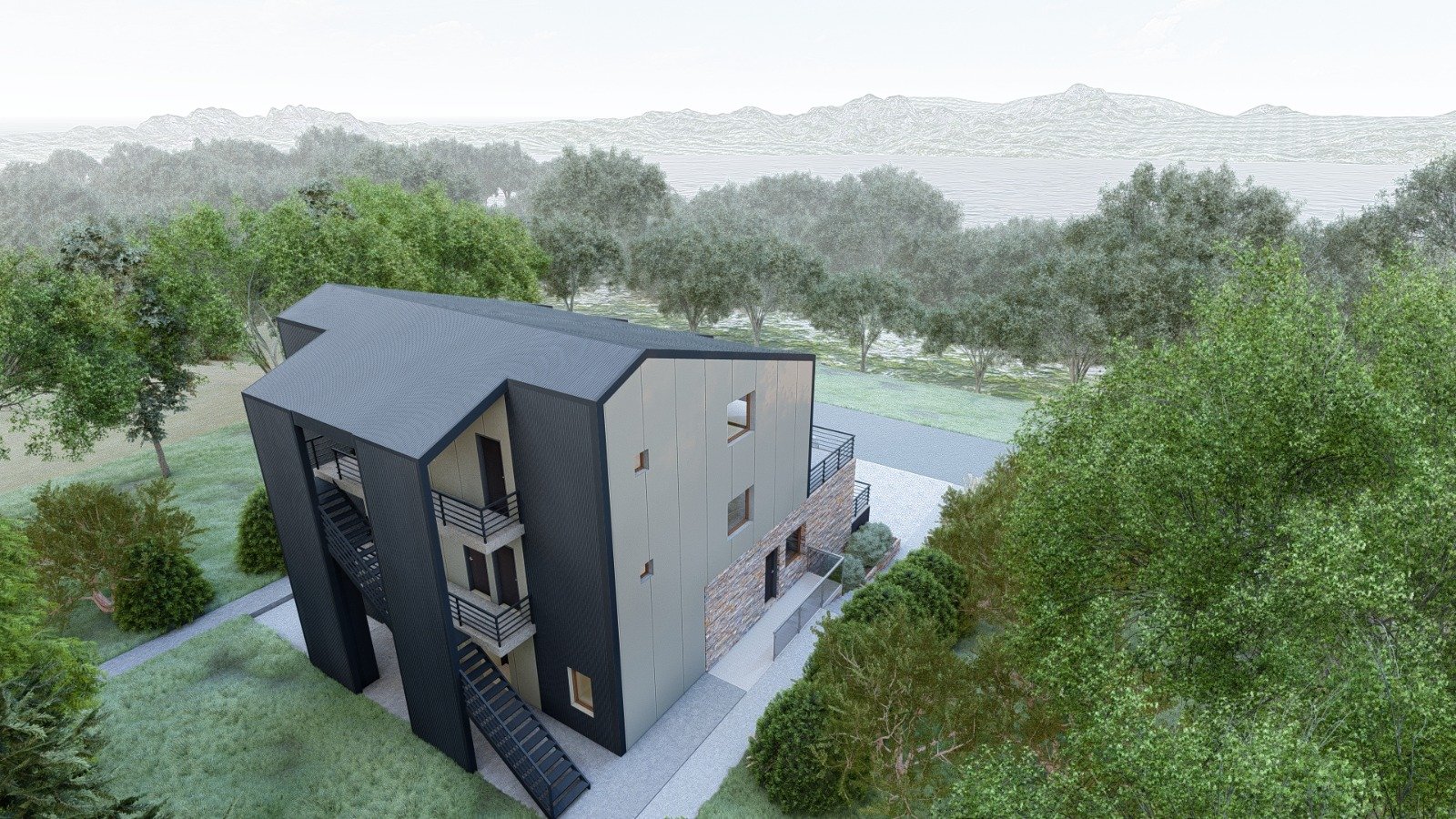 Departamento Tronador con Vista al Lago