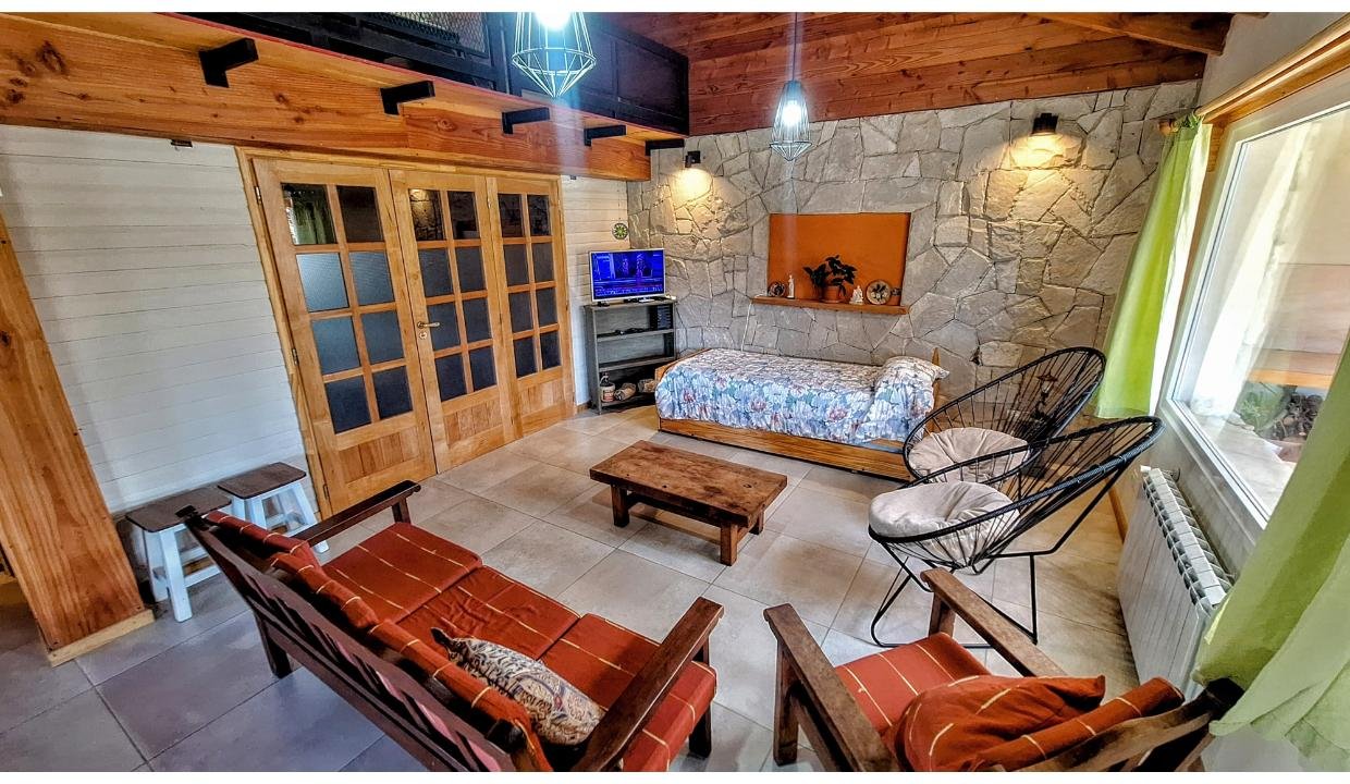 Cabaña con Patio y Parrilla