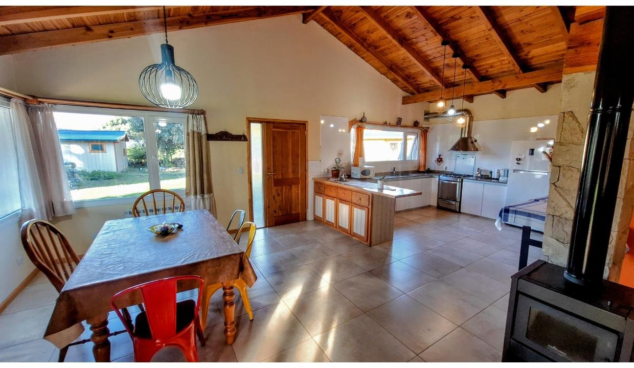 Cabaña con Patio y Parrilla
