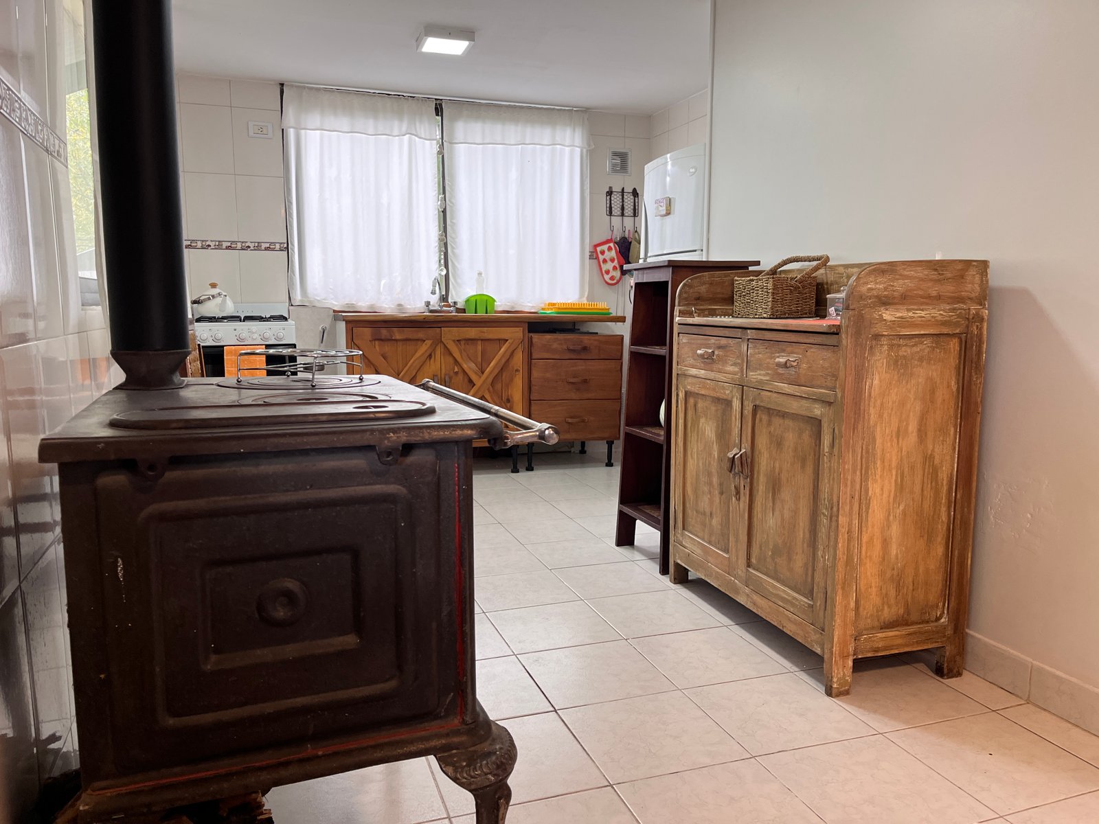 Cabaña + Quincho con deck a orillas del Río Limay - Villa Llanquín
